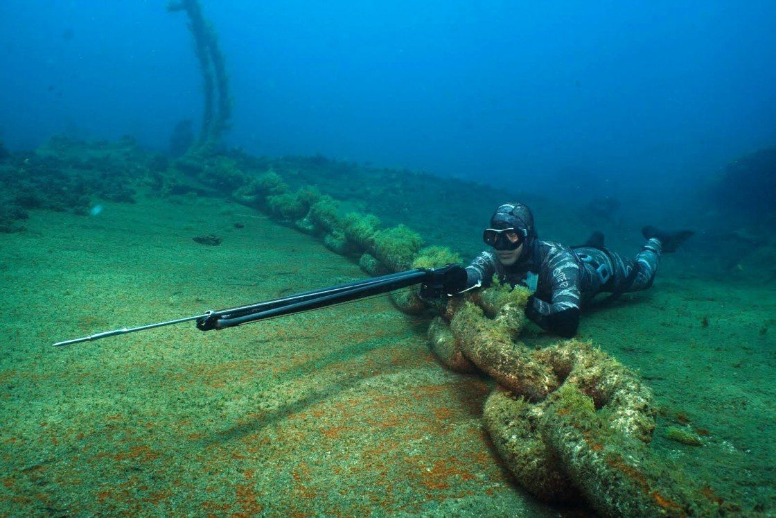 Подводная рыбалка в Крыму